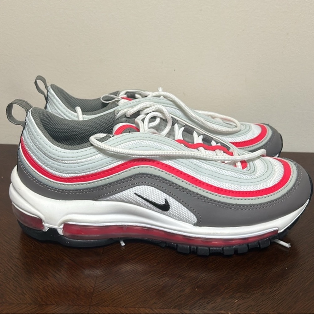 Nike Kids Sneakers - Gray, White, Red